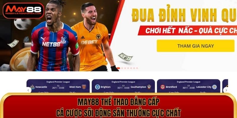 May88 Thể Thao Đẳng Cấp Sôi Động Cá Cược Siêu Chất